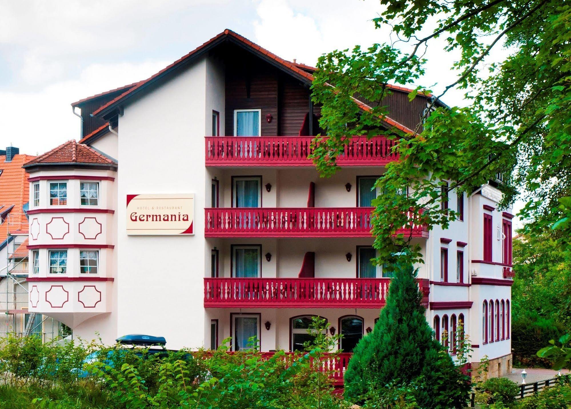 Regiohotel Germania Am Kurpark บัดฮาร์ซบวร์ก ภายนอก รูปภาพ